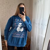 Стильовий світшот на флісі, подовжений, відмінний стан ❤️