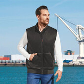 Теплий жилет XL в'язаний на підкладці для чоловіка Livergy чорний