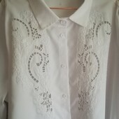 Шикарна біла блузка