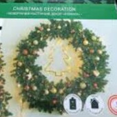 Декор гирлянда елочка