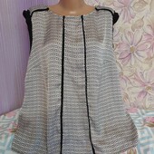 Шикарна блуза в цяточку обг 116.нова.укрп 50%