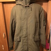 Куртка, зима, внутрі шерпа+синтепон, не промокає, р. М. Topman. в ідеалі