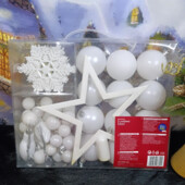 Большой набор елочных игрушек 48 штук. Melinera Германия Livarno