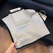 Платок стильный трендовый Искусственный шелк 70*70 см арт 46