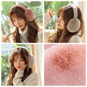 Складные зимние тёплые плюшевые наушники навушники