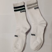 2 пари! Набір! функціональні спортивні шкарпетки Wilson розміри: 35/38, 39/42