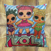 Набор для творчества с Лол: подушка с Лол и рисунки светом с другой стороны