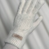 Модные рукавицы из ангоры!!!!! В лоте белый,