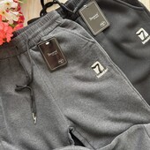 Теплі спортивні штани двунитка р122/128-146/152