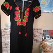 Вишита сукня хлопок 46