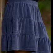 Классная велюровая юбочка