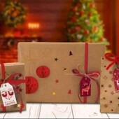 Набір для упаковки подарунків 115елементів Crelando Німеччина