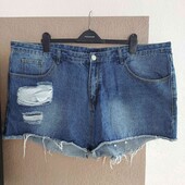 Джинсові шорти заміри в описі