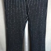 PB Штаны в полосочку ,внутри на флисе,на высокую