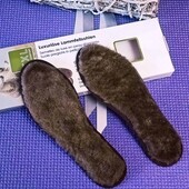 меховые стельки для обуви, овчина 36-37р. Германия