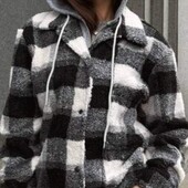 Шикарнейшая зимняя рубашка эко мех Тедди