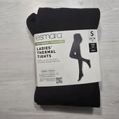 Есмара! Жіночі термоколготки, теплі жіночі колготки! 100 ден, чорні! 36/38 євро! Лот 11