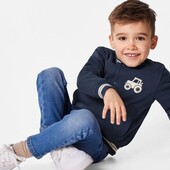 кофта бомбер утеплений хлопчику Lupilu 122/128