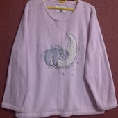 Женская флисовая домашняя пижамная кофта отличного качества