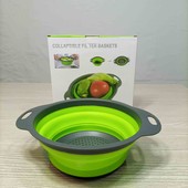 Складной силиконовый дуршлаг!