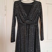 Святкова сукня з блиском ⭐️ S/M.