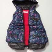 Гламурна жилетка для дівчаток 1-5 р, кольори в описі