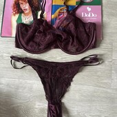 Кружевной брендовый комплект 70f