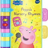 Інтерактивна розвиваюча книжка VTech Peppa pig peppas nursery rhymes Свинка Пеппа оригінал
