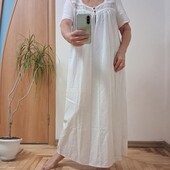 Красивая приятная рубашка для дома и сна, пижама, размер 16-18