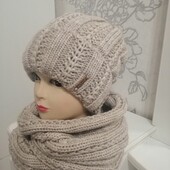 Красивий теплий комплект р 56-60 Якість Преміум Класу