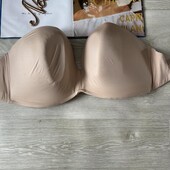 Гладкий бюстгальтер балконет із пушапом 75g