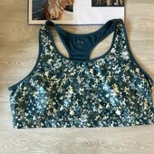 Спортивный бюстгальтер топик большого размера