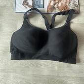 Черный бюстгальтер 85е в спортивном стиле