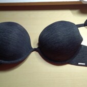 Лифчик сірий довжина 78 см чашка С, Д