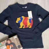 Lupilu брендовый термореглан на ребенка цвет синий рост 122/128 см