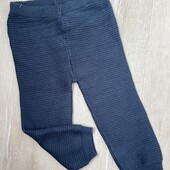 Primark.Теплі лосінки/штани для дівчинки 86 см