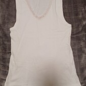 Бавовняна маєчка з мережевом - наш 46