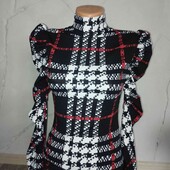 ✓Shein! нарядный гольф в крутой принт,пог39/50