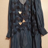 Туніка з довгим рукавом та розрізами по боках. Р. 50-52