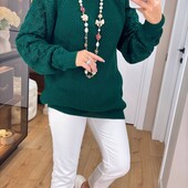 Женский вязаный свитер оверсайз разные цвета новинки сезона