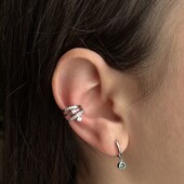 Срібна кафа з фіанітами 925