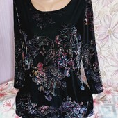 Новий святковий Реглан жіночий з велюром новий.сток.Обг 90-98