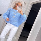 Женский свитер оверсайз летучая мышь разные цвета новинки сезона