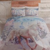 Постіль новорічна полуторна стандартна140×200 100% бавовна