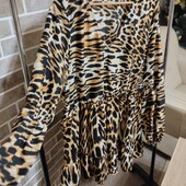 Сукня для любителів лео-принту, розмір 18