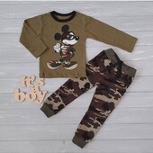 Костюм дитячий двонитка 80-115 кольори