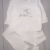 Костюм Primark (тепла стьобана кофта / штани в рубчик), 9-12М / 80см