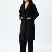 Класичне чорне пальто, база!