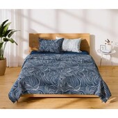 Постільна бавовняна білизна Edel-Renforcé та трикотажне простирадло в тон Livarno в одному лоті