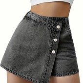 Розпродаж ! Асиметричні шорти - спідниця . Розмір L - але еластичні дуже